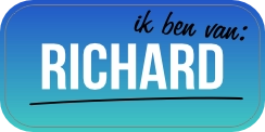 Ik ben van naam sticker