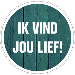 Ik vind jou lief sticker