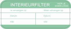Interieurfilter klein