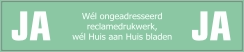 Ja-Ja sticker zacht groen
