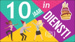Jubileum in dienst 10 jaar