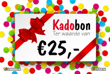 Kadobon twv 25 euro