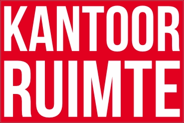 Kantoor Ruimte (Sticker)