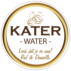 Kater water goud metallic