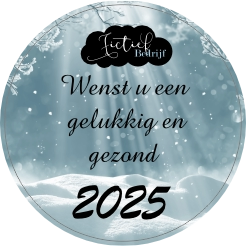 Kerst Sneeuw (Sticker)