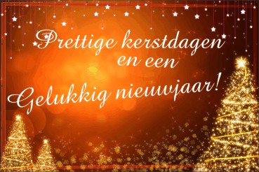 Kerst spandoek sparkling