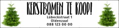 Kerstbomen te koop met adres