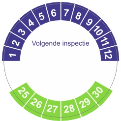 keuringssticker 2025 2030