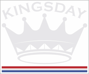 Koningsdag Raamsticker