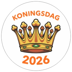 Koningsdag Sticker 2024