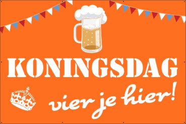 Koningsdag vier je hier