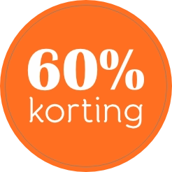 Korting 60 Sticker