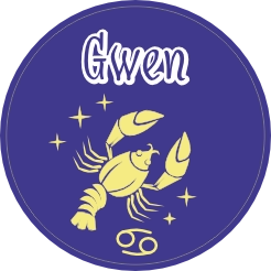 Kreeft geboortesticker