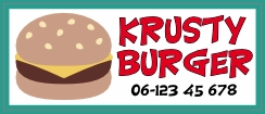 Krusty Burger bumpersticker
