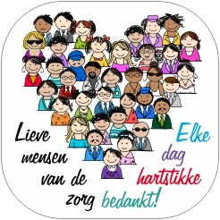 Lieve mensen van de zorg