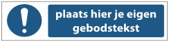 M001 Eigen gebodsstekst