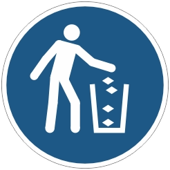 M030 Gebruik de vuilnisbak