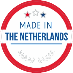 Made in The Netherlands sticker rond