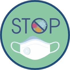 Mondkapje met stop