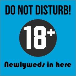 Newlyweds stoeptegel