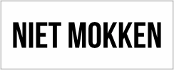 Niet mokken