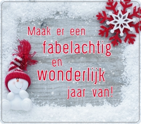 Nieuwjaarswens Sticker