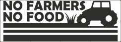 No farmers no food