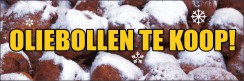 Oliebollen te koop