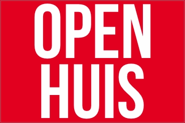 Open Huis (Sticker)