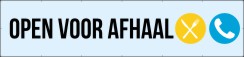 Open voor afhaal