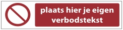P001 Eigen verbodstekst