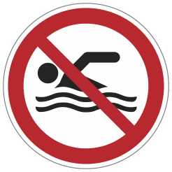 P049 Verboden te zwemmen