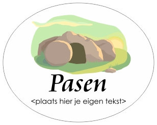 Pasen sticker