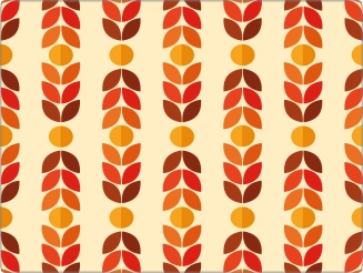 Patroon 70s Laptop Sticker 15 inch