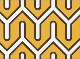 Patroon Geometrisch Sticker 17 inch