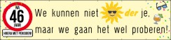 Pensioen! We kunnen niet zonder je