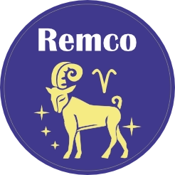Ram geboortesticker