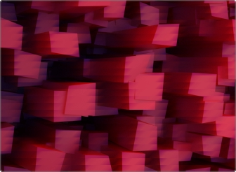 Red blocks laptop sticker 17 inch