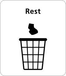 Rest afval