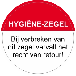 Ronde hygiene sticker