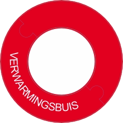 Rozet DN65 (138 x 78) Verwarmingsbuis