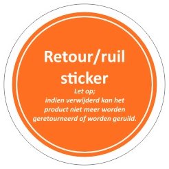 Ruil sticker