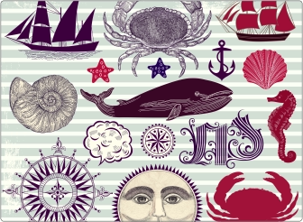 Sea Laptop Sticker 17 inch