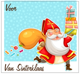 Sinterklaas Cadeausticker