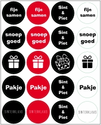 Sinterklaas stickers