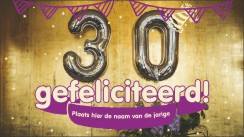 Spandoek 30 jaar