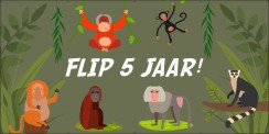 Spandoek kind jarig