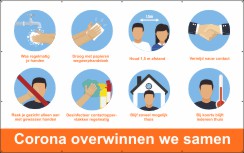 Spandoek met maatregeling