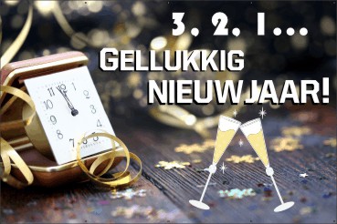 Spandoek Oudjaar Klok