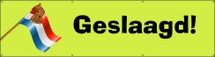 Spandoek Tas aan Vlag